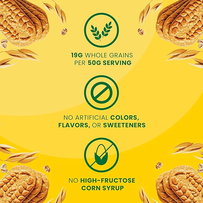 belVita Breakfast Bars Biscuits, Golden Oat, Value Pack, 12 Packs (4 Biscuits Per Pack)