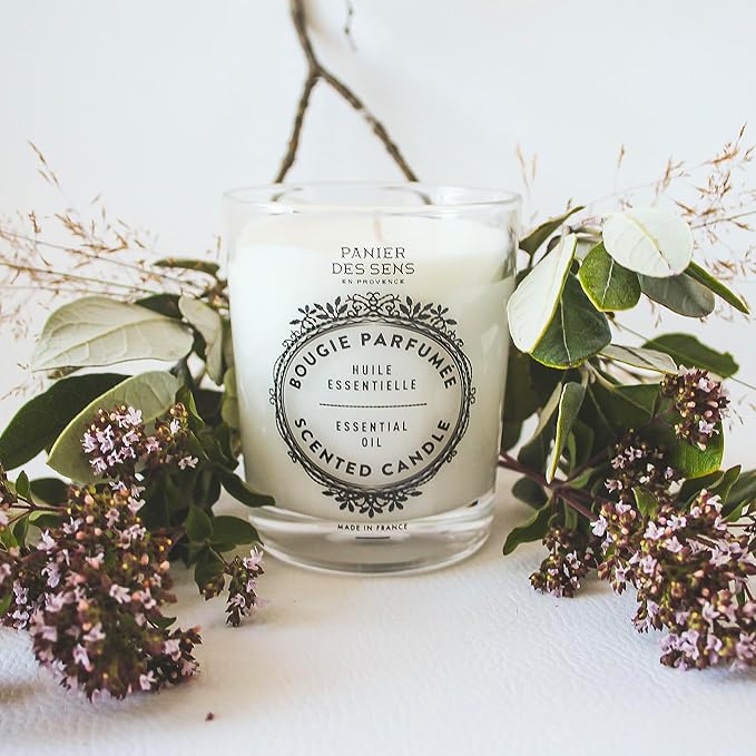 Panier des Sens β Verbena Candle β Long-Lasting Scented Candles for Home β Thoughtful Christmas Gift β 100% Natural Cotton Wick β Decorative Candles β 6.3 oz