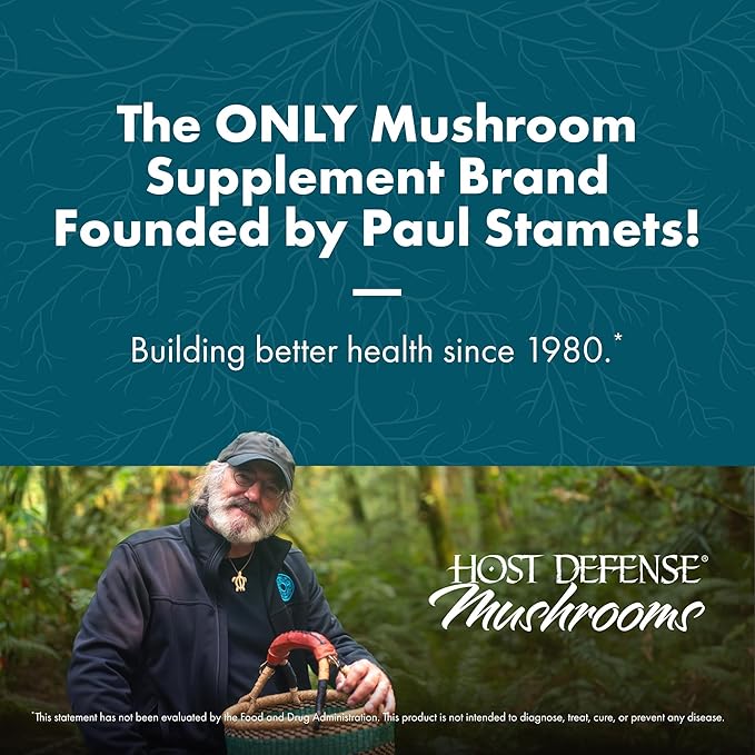 Host Defense Reishi Powder - Mushroom Mycelium Powder - Heart & Immune Health Support Supplement - Mushroom Supplement to Support Energy & Vitality - Aids Overall Well-Being - 3.5 oz (66 Servings)*