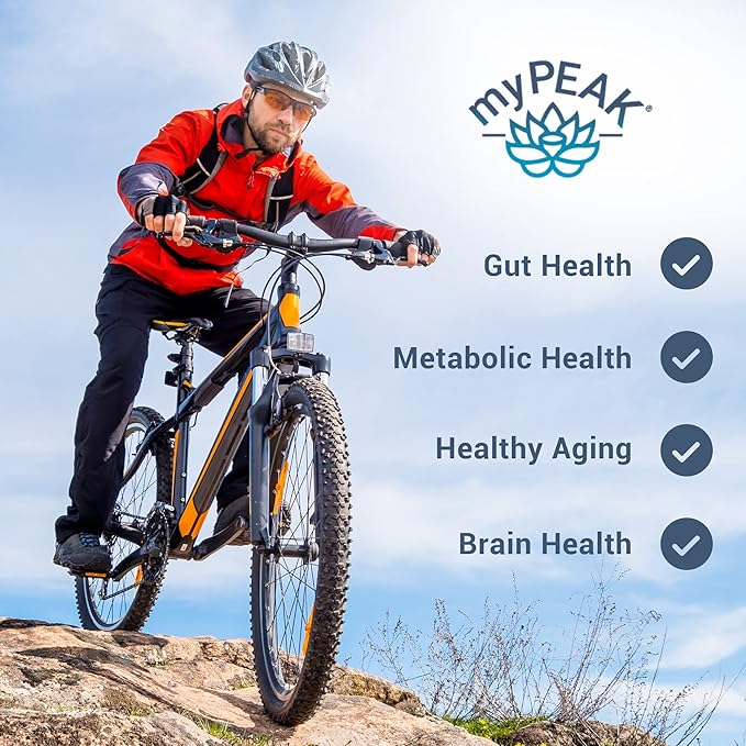 myPEAK Wellness Award-Winning Vegan Multivitamin with ElevATP Ancient Peat Extract, Natural Astaxanthin, Iron, Resveratrol and Alpha GPC, Immunity Booster, All-in-One for Men and Women, 90 Count