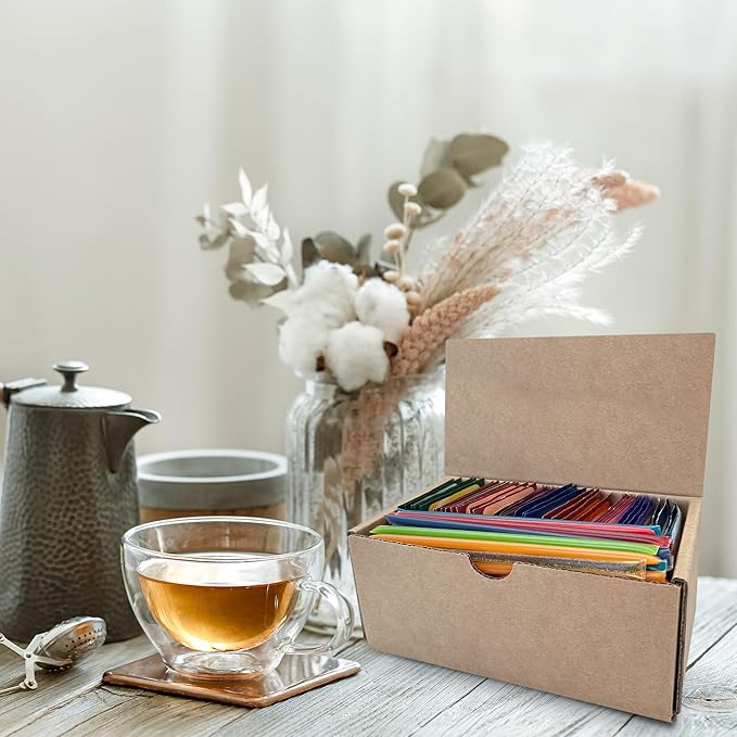 Twinings 48 Tea Bags Herbal Variety Pack, Bundle with 20 Flavored Honey Sticks – 8 Flavors Caffeine-Free Individually Wrapped Teas for Gift Baskets, Office, or Lobby Refreshments