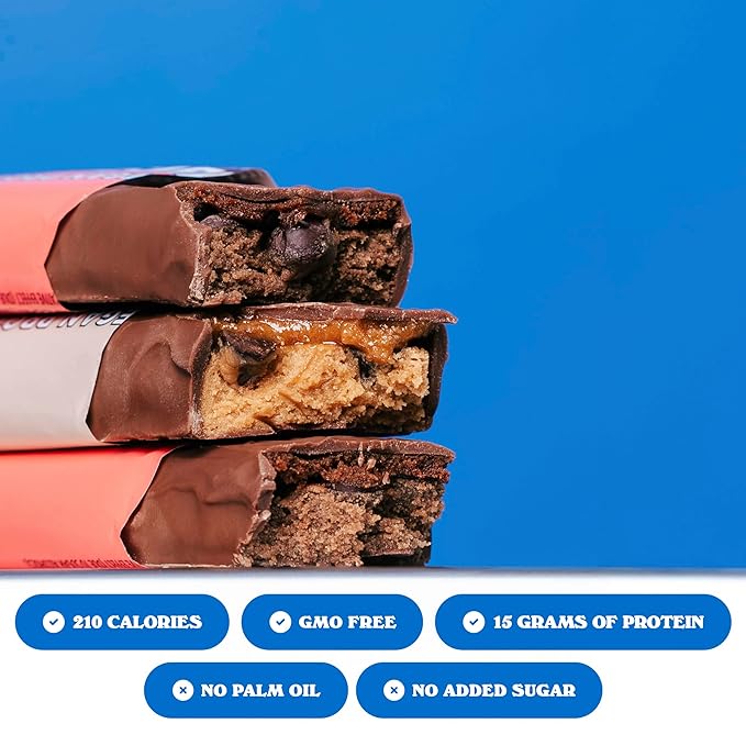 Barebells Protein Bars - Protein Snacks with High Protein - Chocolate Protein Bars - Perfect on The Go Protein Snack & Breakfast Bars (12 Count (Pack of 1), Plant Based - Fudge Brownie)