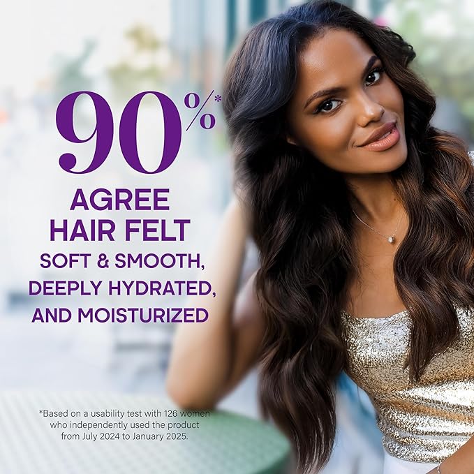 NUTRAHARMONY Hydrating Hair Mask for Dry, Frizzy & Damaged Hair โ Deep Conditioning Keratin Treatment with Argan & Coconut Oils, Collagen & Biotin โ Repairing, Anti-Frizz Hair Mask for Women, 10oz