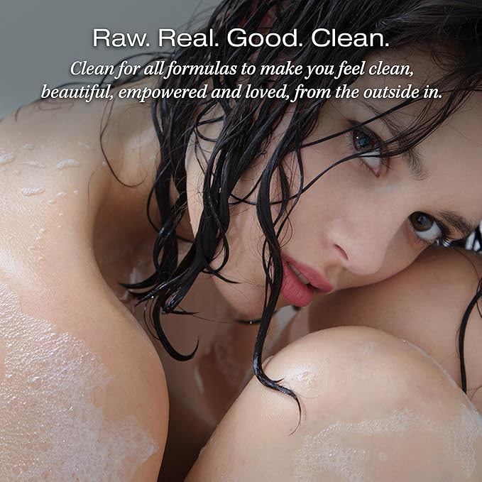 RAW SUGAR Simply Body Wash, (25 Fl Oz, Pack of 1) Bath Soap, Formulated without Sulfates & Parabens (Green Tea + Cucumber + Aloe Vera)