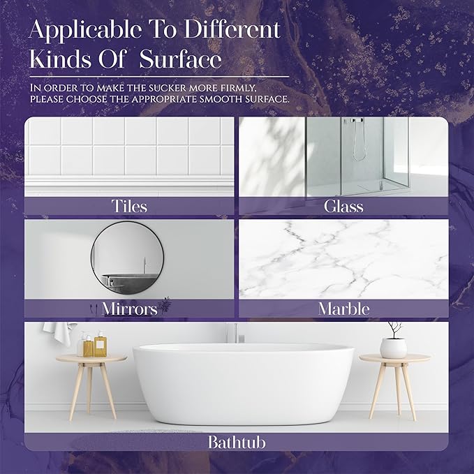 Shower Steamers Tray Blue- Upgrade Shower Steamer Holder Dish with Big Suction Cup, Long Lasting Bath Bombs Shower Accessories, Aromatherapy Diffuser Containers for Bathroom Bedroom Car Yoga Decor
