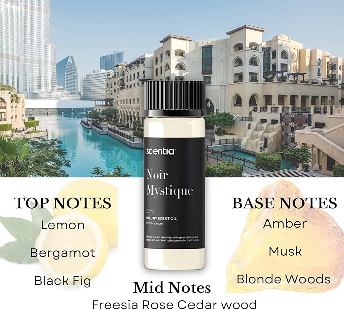 My Way Hotel Diffuser Oil | Aromatherapy Fragrances Inspired by 5-Star Hotels | Luxurious Scents Gift Set-5x20ml Bottles Set-The 1 Hotel Miami Beach & 5-Star Hotels