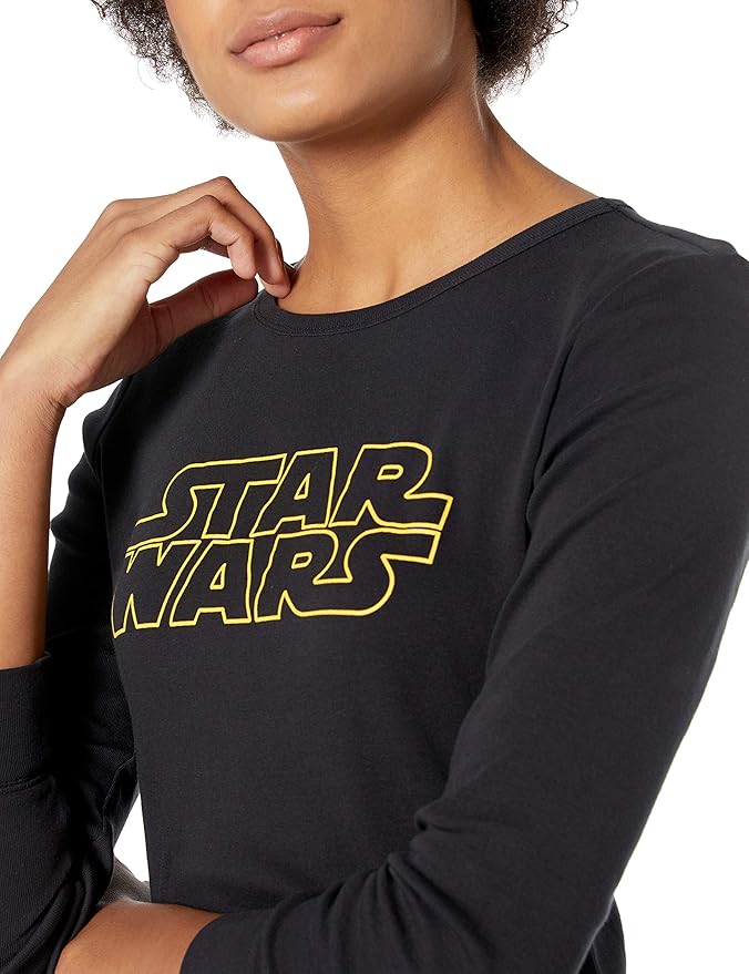 Amazon Essentials Disney | Marvel | Star Wars Women's Flannel Pajama Sleep Sets