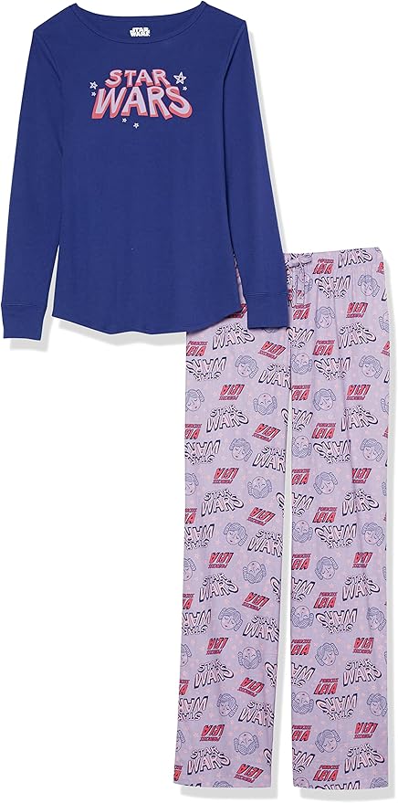 Amazon Essentials Disney | Marvel | Star Wars Women's Flannel Pajama Sleep Sets