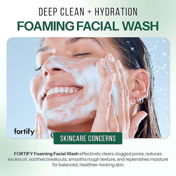 Facial Cleanser with Hyaluronic & Salicylic Acid – 3-in-1: Detox, Treat, Boost – Foaming Face Wash For Oily & Acne-Prone Skin – Dermatologist Tested, – Clean Beauty – 5.07 Fl Oz