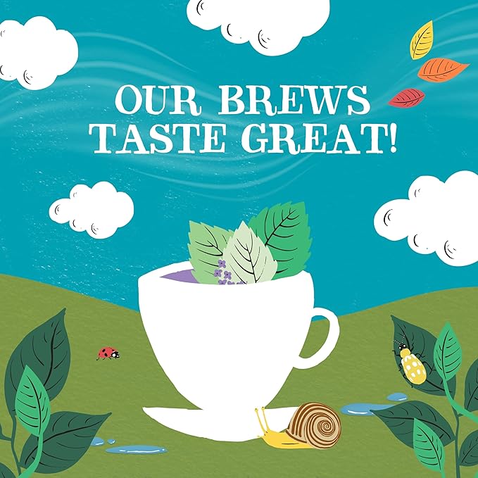 Clipper Tea Mint Herbal Teabags – Caffeine Free, USDA Organic, Great Hot or Iced – Refreshing, Natural, Fair & Delicious – 50 Tea Bags