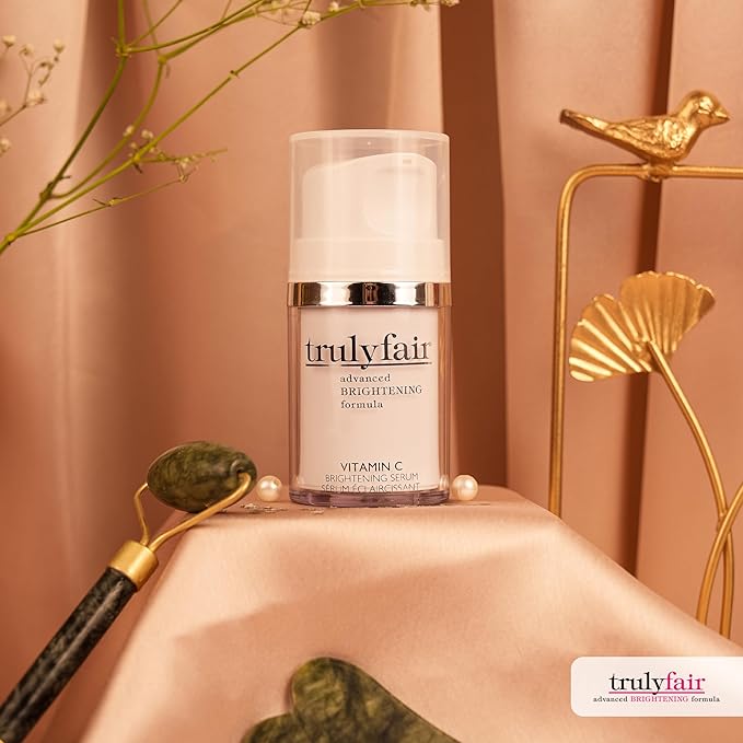 Vitamin C Brightening Serum for women - Hyaluronic Acid Serum for Skincare - Brightening, Anti-Wrinkle Serum - Hydrating, Anti-Ageing Serum - Paraben-free - 1 oz