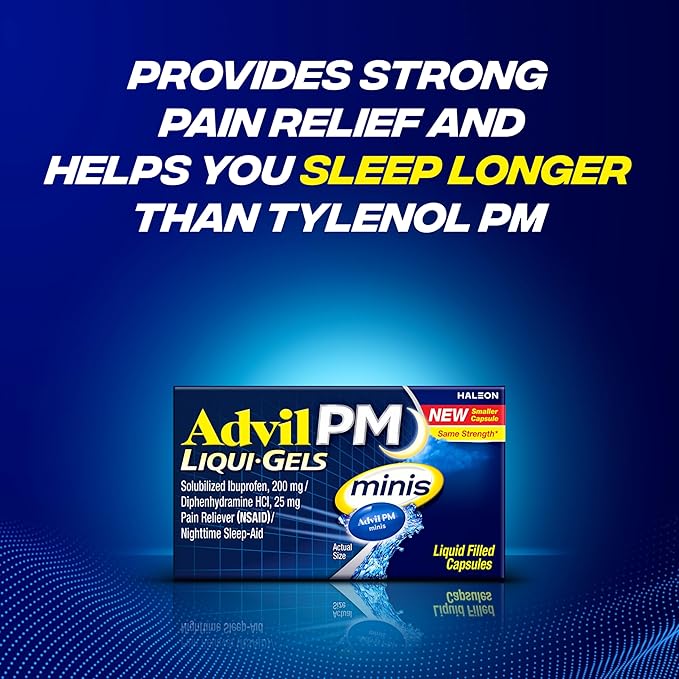 Advil PM Liqui-Gels Minis, 80 Liquid Filled Capsules