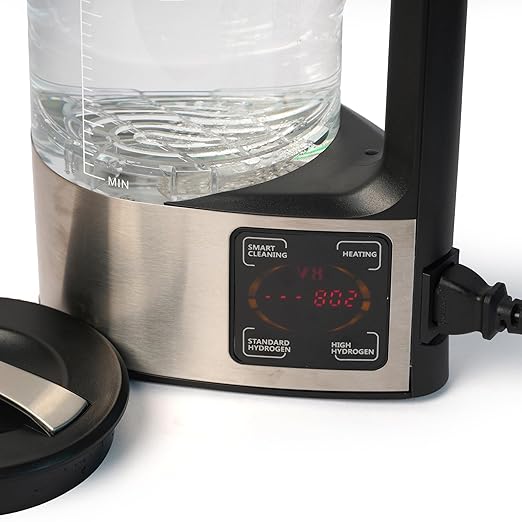 HydroPitcher | 68 Oz Hydrogen Water Pitcher - BPA Free Rich Hydrogen Water Generator - Electrolysis Jug with SPE/PEM Technology Hydrogen Water Machine | Chlorine Free Large Hydrogen Water Bottle