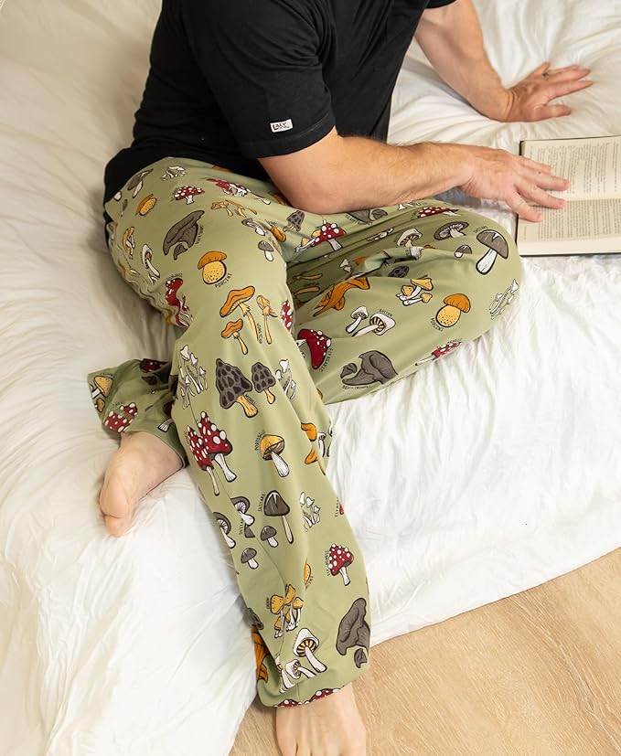 Lazy One Funny Ocean Pajama Pants For Men, Men's Separate Bottoms, Lounge Pants, Fishing PJs