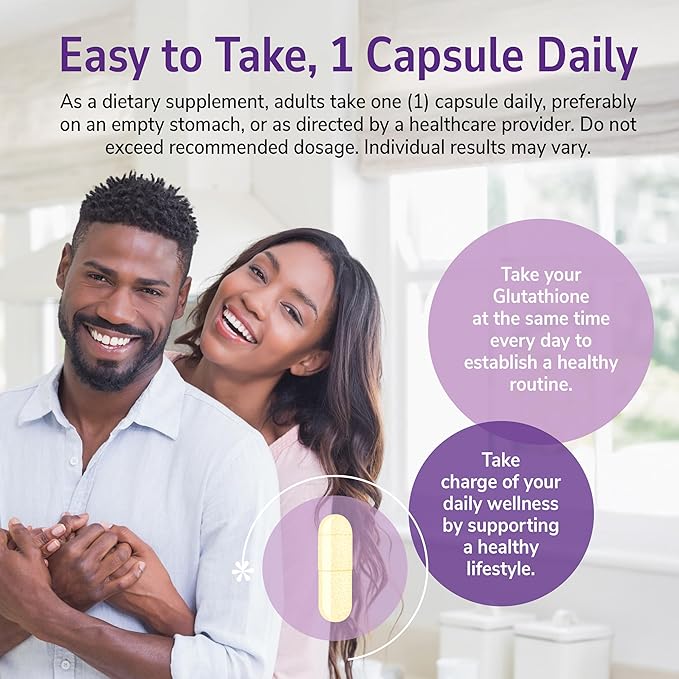 21st Century Glutathione 500 mg Plus Milk Thistle Extract & Alpha Lipoic Acid Capsules (120 Count), Reduced Form, Combats Harmful Radicals, Supports Cellular & Immune Health, Non-GMO, Gluten-Free