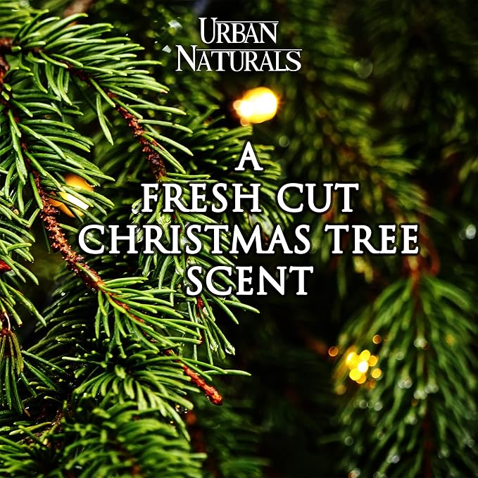 Urban Naturals Balsam Forest Reed Diffuser Oil Set - Real Juniper and Pine Cones β Fragrance Notes of Fraser Fir, Evergreen, Pine, Woodsy Cedar and Sandalwood β Vegan 3.75 Ounces β Made in The USA