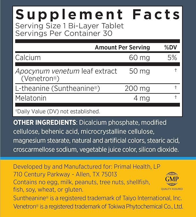 Primal Labs SleepRefined, 30 Count