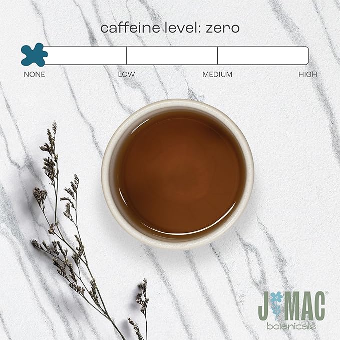 J Mac Botanicals Organic Mullein Leaves (4 oz) Certified USDA Organic. Loose Leaf Mullein Herbal Tea