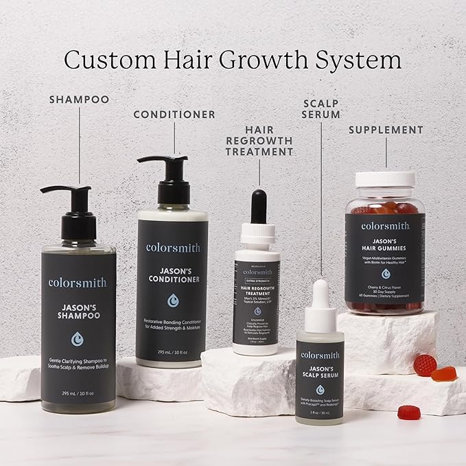 Extra Strength Hair Regrowth Treatment, 5% Minoxidil Solution, 2 fl oz, Unscented, For Men