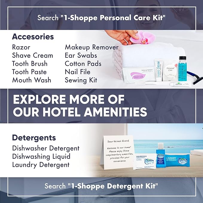 1-Shoppe All-in-Kit Hand/Body Wash | Infuse Lavender Mint Hotel | 1 Gallon | For Hospitality & Vacation Rentals to Refill Dispensers | (Single Gallon)