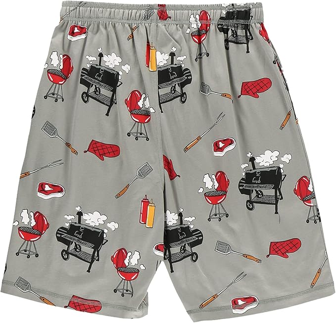 Lazy One Pajama Shorts for Men, Men's Pajama Bottoms, Sleepwear