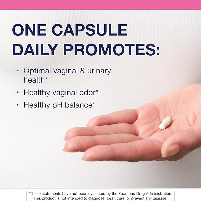 Metagenics UltraFlora Women’s Probiotic – Shelf-Stable Supplement for Vaginal Health, Yeast Balance & Urinary Comfort – with Lactobacillus GR-1 & RC-14 – Non-GMO – 30 Capsules*
