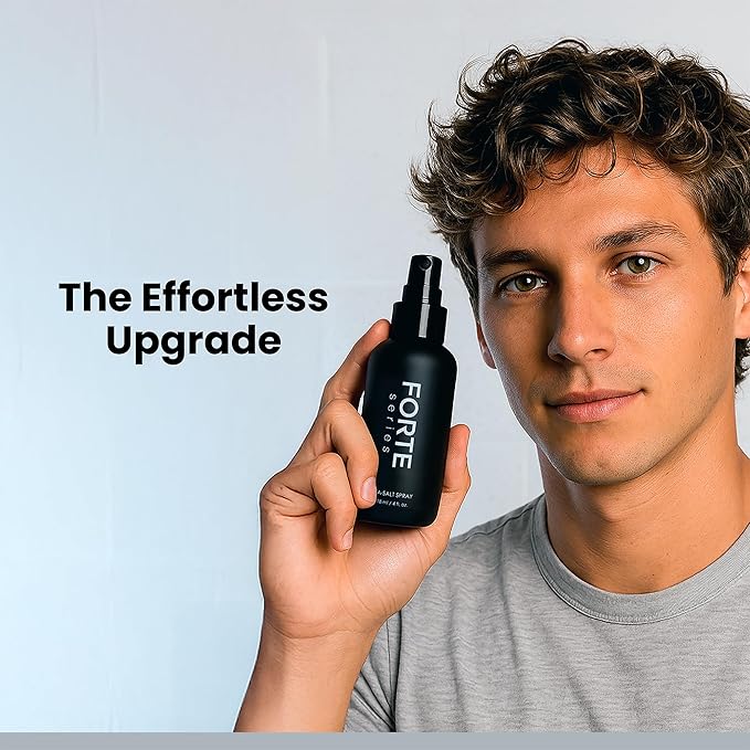 Sea-Salt Spray by Forte Series | Hair Volume for Men | Volumizing & Texturizing for Hair | Beachy Surfer Hair, Volume Hairspray for All Hair Types, (4 oz)