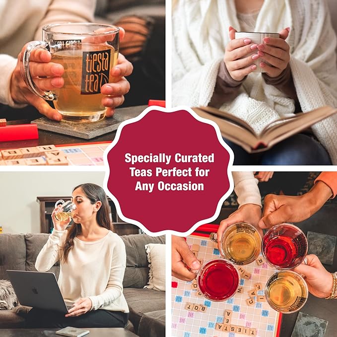 Tiesta Tea - First Flush Darjeeling Black Tea, Loose Leaf, Single Origin Premium Black Tea from India, Pure High-Caffeinated Blend, Makes Hot or Iced & Up to 200 Cups, 16oz Resealable Bulk Pouch