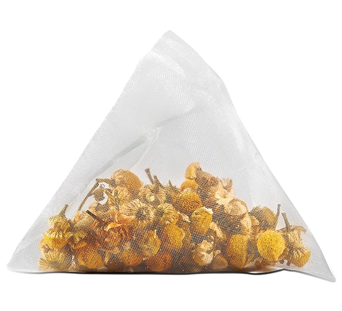 Two Leaves and a Bud Organic Chamomile Herbal Tea Bags, Naturally Caffeine Free, Whole Leaf Chamomile Tea in Compostable Sachets, 15 Count (Pack of 2)