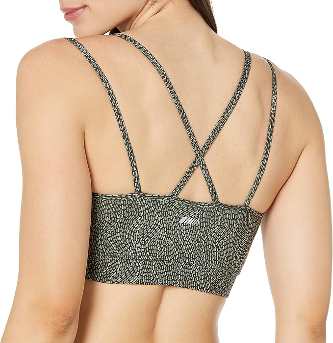 Amazon Essentials Womens Active Sculpt Light Support Strappy Back Sports Bra