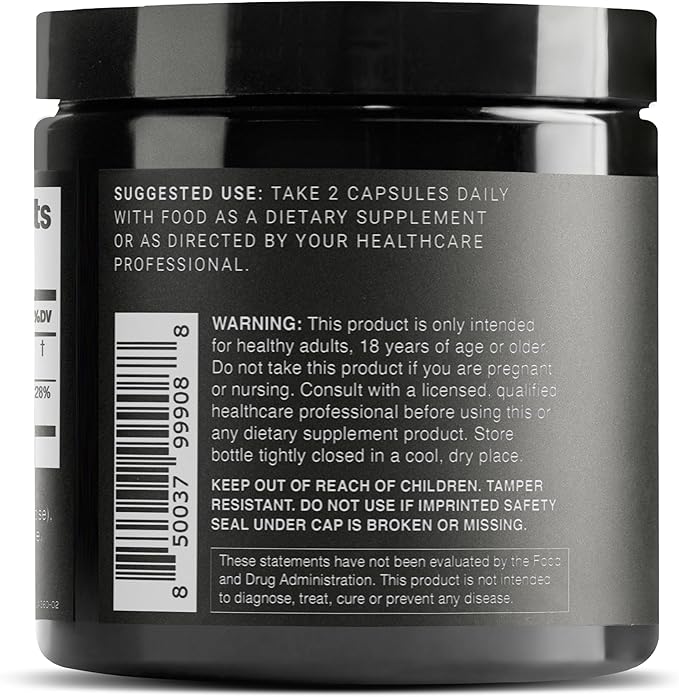 Hyaluronic Acid Supplements – Lab Tested 95% Ultra High Purity – Fermented and Bioavailable with Vitamin C – Third Party Lab Tested – 360 Capsules