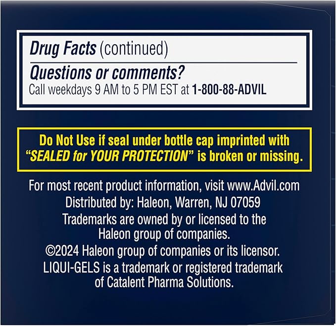 Advil PM Liqui-Gels Minis, 80 Liquid Filled Capsules