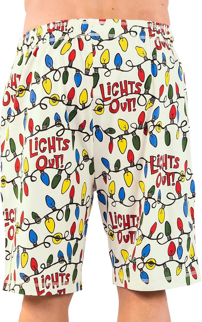 Lazy One Pajama Shorts for Men, Men's Pajama Bottoms, Sleepwear