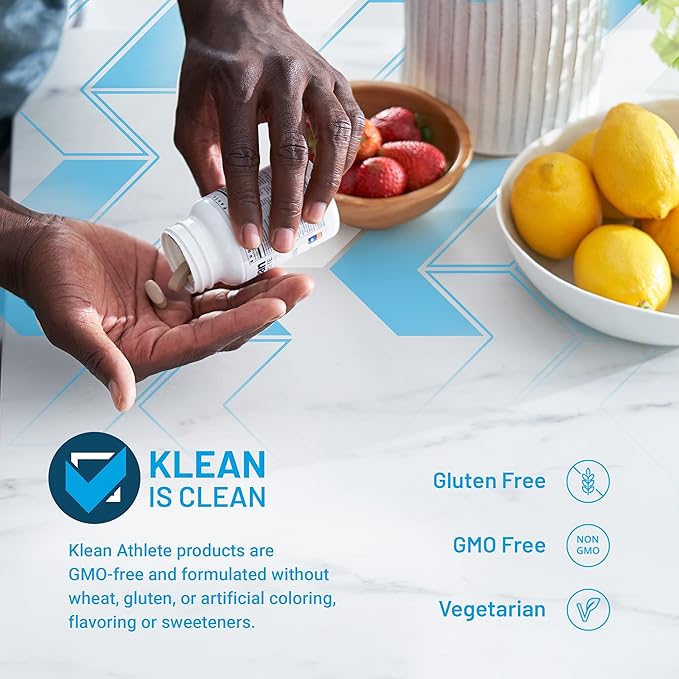 Klean Athlete Klean Multivitamin - Essential Nutrients & Antioxidants for Optimal Health - NSF Certified for Sport - 60 Tablets