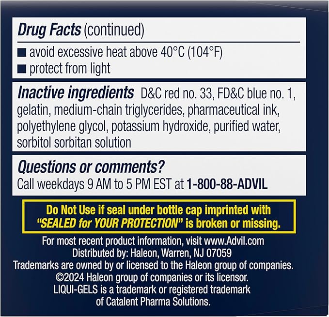 Advil PM Liqui-Gels Minis, 40 Liquid Filled Capsules