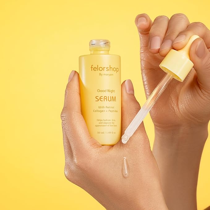 Good Night Collagen Serum with Retinol & Peptides | Anti-Aging Night Treatment | 50ml