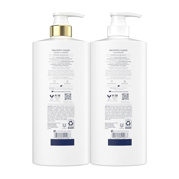 Dove Shampoo Intensive Repair 28 Fl oz Conditioner Intensive Repair 28 Fl oz