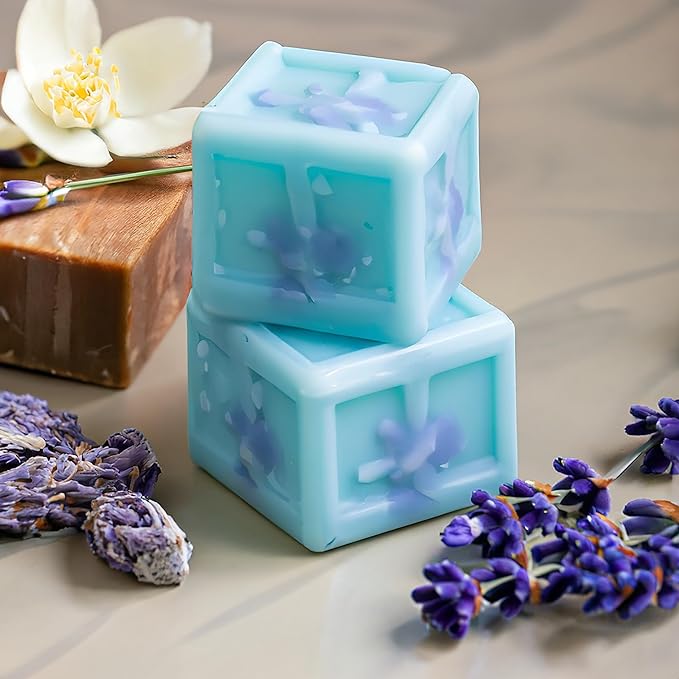 Man Cave Strongly Scented Hand Poured Vegan Wax Melts, 12 Scented Wax Cubes, 6.4 Ounces in 2 x 6-Packs