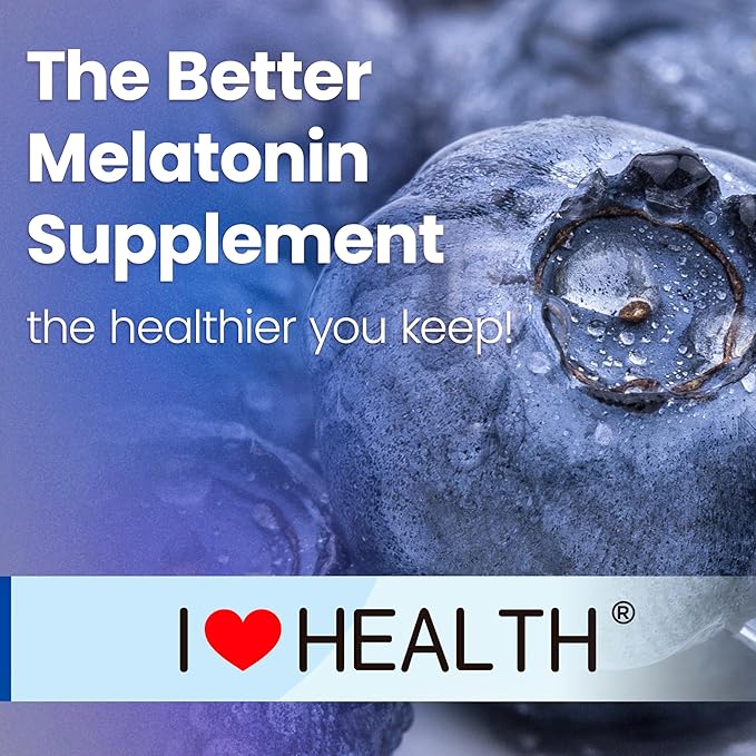 Sleep Gummies with Melatonin 6mg + Vitamin B6 6mg – Dual Action Sleep Support for Adults – Natural Blueberry Flavor – Non-Habit Forming, Vegan – 60 Gummies – cGMP Certified