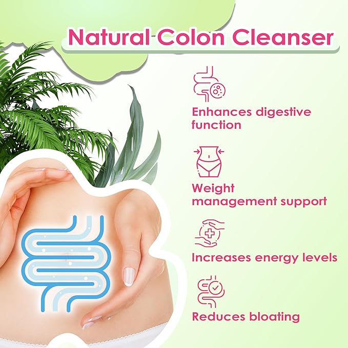 1 Day Happy Colon Cleanser - Gentle Herbal Formula for Digestive Support, Natural Cleanse - 8 fl.oz. (1Pc)