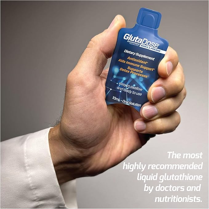 Liquid Glutathione Drops, Lemon Berry Flavored Acerola with Zinc, Daily Vitamin & Mineral Blend, Zero Sugar Formula, 0.34 fl oz, Pack of 15