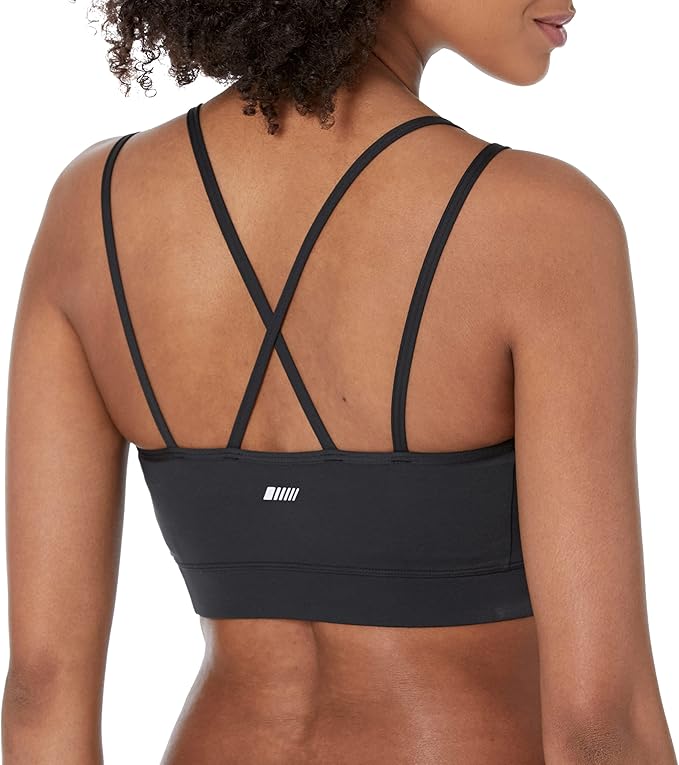 Amazon Essentials Womens Active Sculpt Light Support Strappy Back Sports Bra