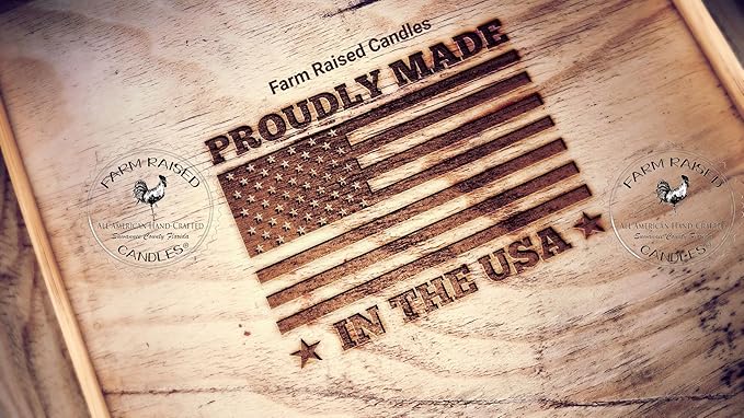 Farm Raised Candles - USA Made - Hand Crafted - McIntosh Apple Wax Melts Warmer Cubes 6 Ounces 2 Pack - - Natural American Farmed Soy Wax. melt Cubes Farmhouse Fall