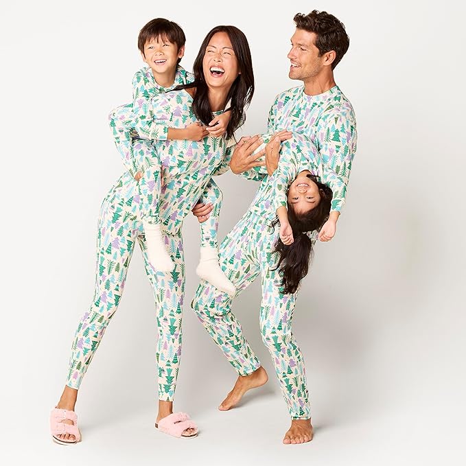 Amazon Essentials Womens Snug-Fit Cotton Sleepwear Pajama Set (Available in Plus Size)