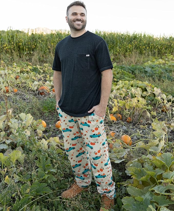 Lazy One Funny Ocean Pajama Pants For Men, Men's Separate Bottoms, Lounge Pants, Fishing PJs