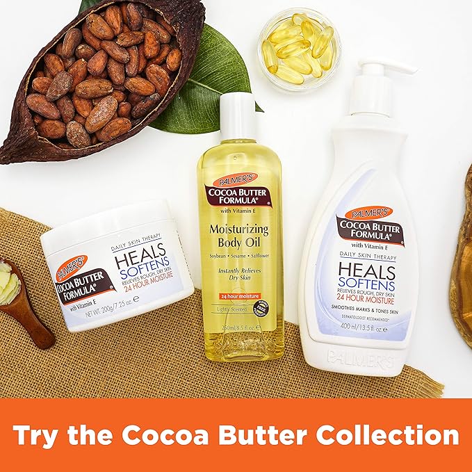 Palmer’s Cocoa Butter Formula Daily Skin Therapy, Solid Formula, 7.25 Ounces (Pack of 3) .pack