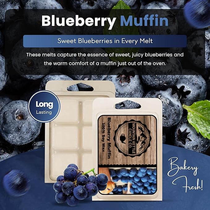 Wax Melts (Pack of 5) | HandPoured Soy Wax | Scent for Warmers | Made with Natural Oils | Pumpkin Kisses, Apple Bourbon, Cinnamon Sugar, Zucchini Bread, Blueberry