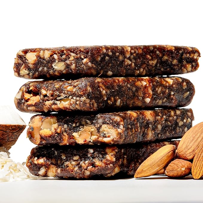 JONESBAR USDA Organic Fruit & Nut Bar, Non-GMO, Kosher, Vegan, Gluten Free, Simple Snack (Coconut Almond, 1 Bar (Pack of 1))
