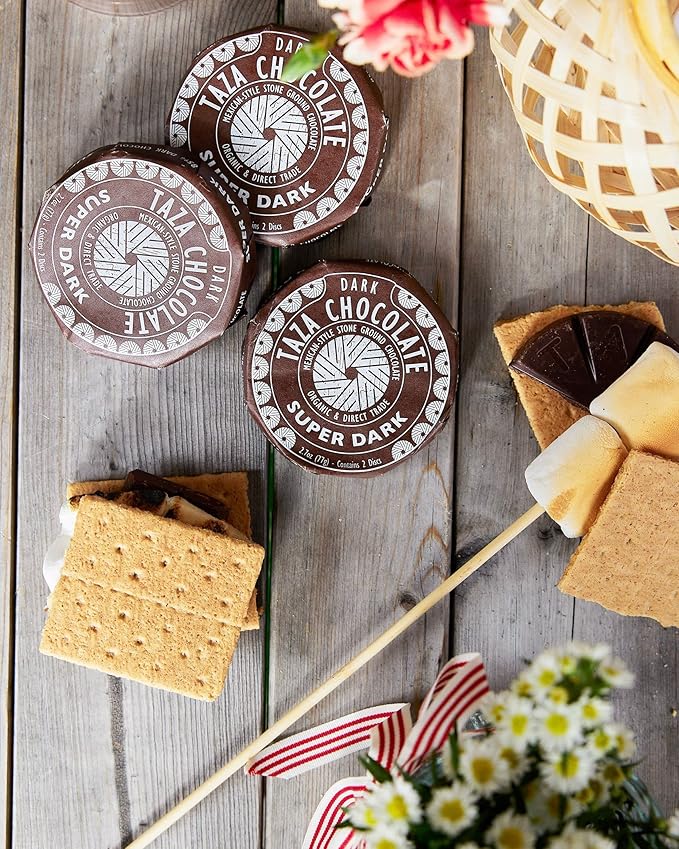 Taza Chocolate Organic Mexicano Disc Stone Ground, Classic Collection Variety Pack, 2.7 Ounce (6 Count)