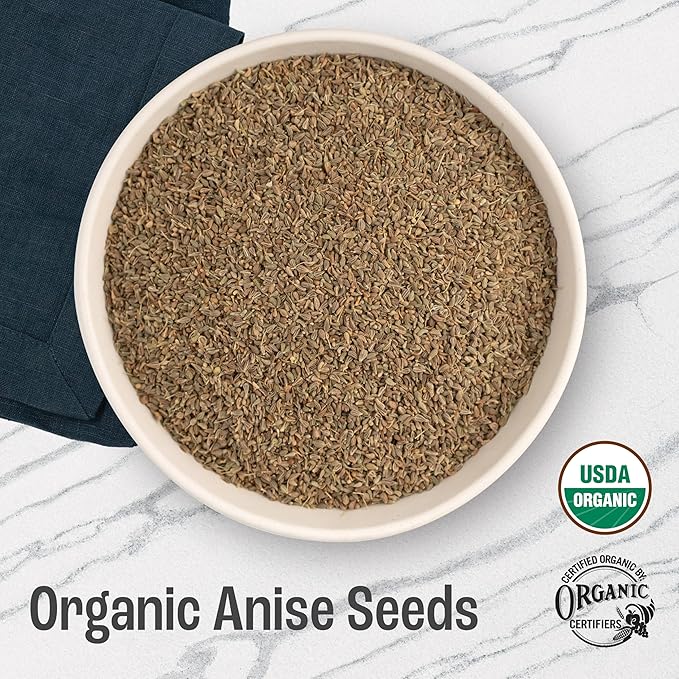 J Mac Botanicals Organic Anise Seeds whole aniseed